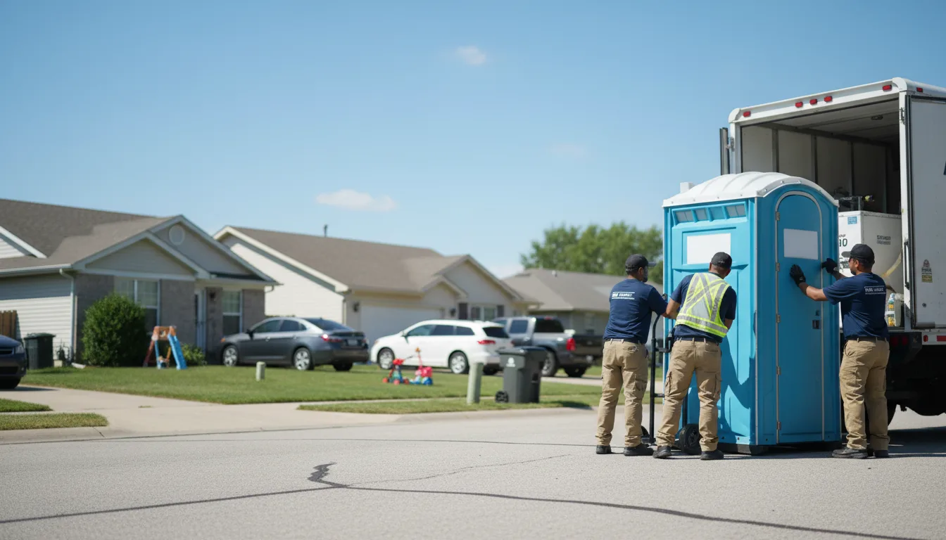 Standard Porta Potty Rentals in Mulberry, KS near me